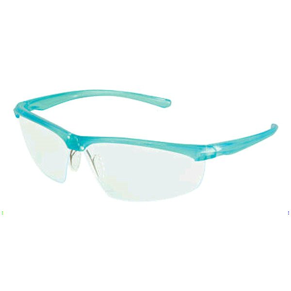 GLASSES,TEAL FRAME,CLEAR ANTI-FOG LENS 10/BX - Anti-Fog Lens